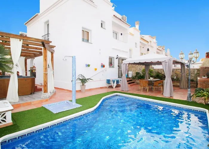 Maite With Pool And Hot Tub Spainsunrentals 1057 Villa Nerja